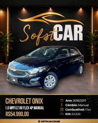 CHEVROLET ONIX 1.0 MPFI LT 8V FLEX 4P MANUAL CHEVROLET ONIX 1.0 MPFI LT 8V FLEX 4P MANUAL